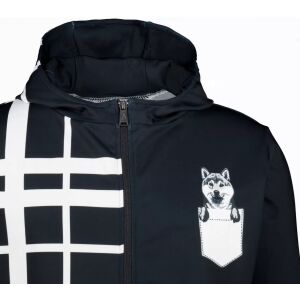 Férfi funkcionális pulóver a zip prémiumon ALTISPORT VOJ/ALM098MI02 SHIBA méret: XXL 136271558 - Férfi ruházat