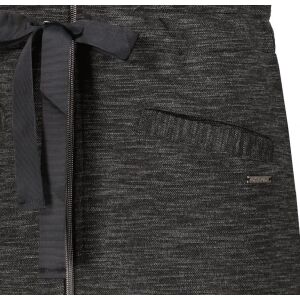 Az Altisport Agnes női fekete pulóver zsebének és szalagjának részlete - Női pulóver