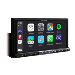 Alpine ILX-705D 7 hüvelykes multimédia rendszer Apple CarPlay és Android Auto alkalmazásokkal - Autóelektronika
