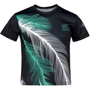 ALTISPORT Gyermek Funkcionális Póló - Fekete/Türkiz, 122 132302239 - Baba & Tipegő