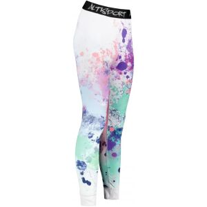 Női funkcionális termo nadrág prémium ALTISPORT VOJ/ALW055TER02 LILA-ZÖLD méret: XL 136137724 - Női leggings