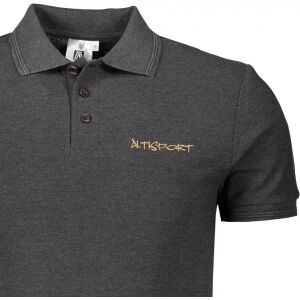 Férfi póló gallérral ALTISPORT ALM013203 ANTRACIT KIEMELÉS méret: XL 136131460 - Férfi póló