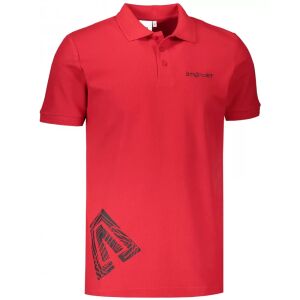 Férfi póló gallérral ALTISPORT ALM013203 PIROS méret: 4XL 132325765 - Férfi póló