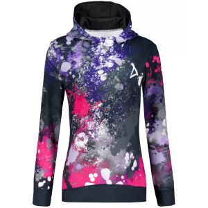 Premium cu hanorac funcțional pentru femei ALTISPORT VOJ/ALW055MI01 NEGRU -PINK mărimea: S 132327829 - Îmbrăcăminte pentru femei