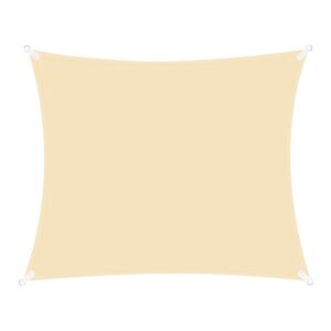 Springos vízálló szögletes Napvitorla 4x4m 160 g/m2 - Bézs