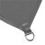 Springos waterproof square sun sail 160 g/m2 4x3m - Graphite 133671158