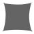 Springos dark grey square shade sail