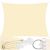 Springos beige rectangular waterproof shade sail with hardware