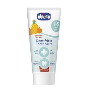 Chicco Fogkrém fluoridokkal 1000 ppm, többféle gyümölcsös íz - 50 ml 132354837 - Baba fogápolás