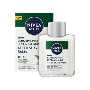 Nivea Férfi Érzékeny Bőrre Ultra-Nyugtató Borotválkozó Balzsam Kendermag Olajjal 100ml 132355362 - Nivea