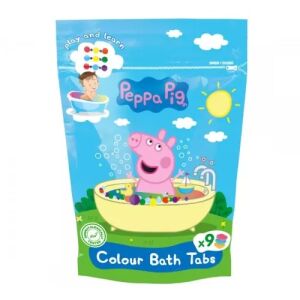 Peppa Malac Színező Fürdőkristályok, 144 g