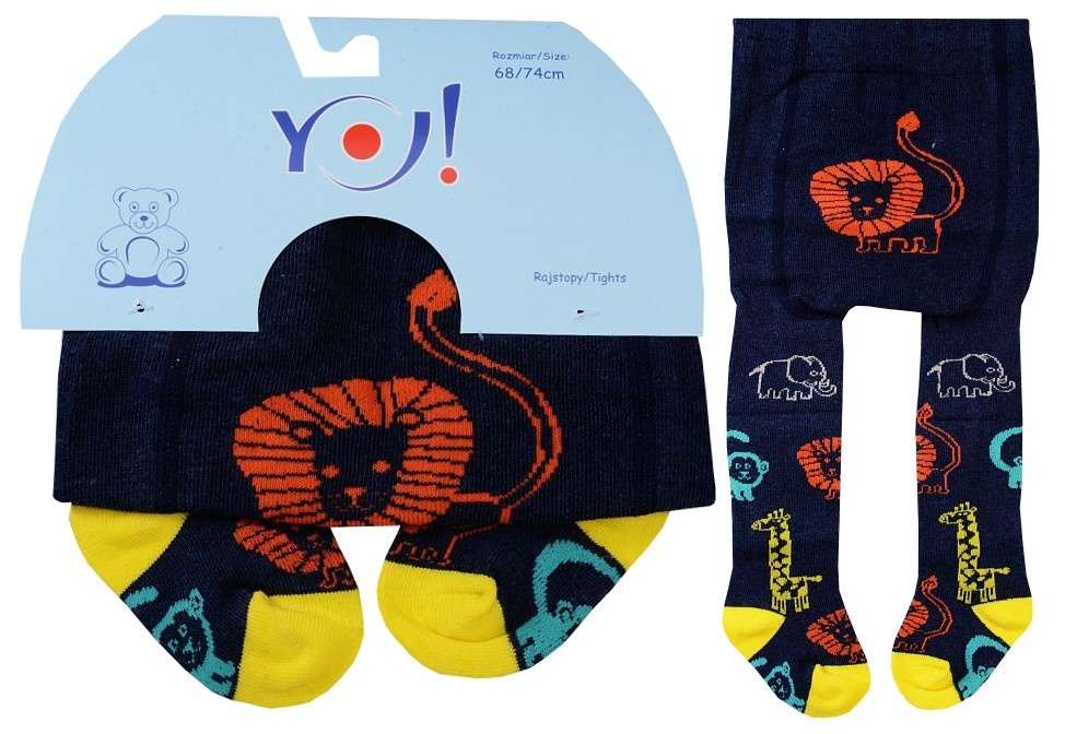 Yo! fiú Harisnya - Oroszlán - sötétkék