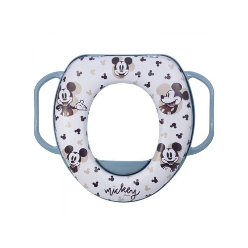 WC szűkítő fogantyúval - Puha Mickey egér baba kék, 10471 132362235