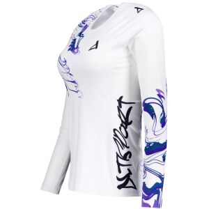 Altisport Prémium Női Funkcionális Hosszú Ujjú Sportfelső - Fehér-Violet, XXL 136274236 - Divat & Öltözködés