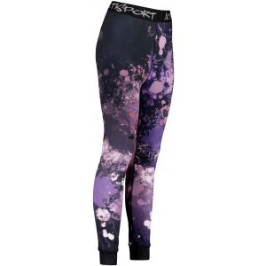 Női funkcionális termo nadrág prémium ALTISPORT VOJ/ALW055TER02 FEKETE -VIOLET méret: M 136269031 - Női leggings