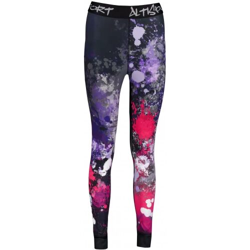 Női funkcionális termo nadrág prémium ALTISPORT VOJ/ALW055TER02 FEKETE -PINK méret: XS 133637219