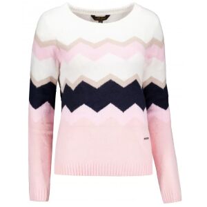 Altisport Dextra világos rózsaszín női pulóver, elölnézet - Női pulóver