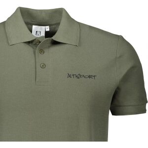 Férfi póló gallérral ALTISPORT ALM013203 KHAKI méret: XL 136336755 - Férfi póló
