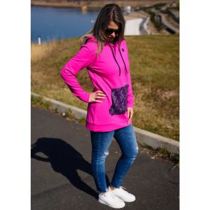 ALTISPORT EDA rózsaszín pulóver és farmer szett - Női pulóver