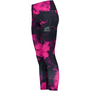 Női hosszú nadrág prémium ALTISPORT VOJ/ALW066LEG01 FEKETE -PINK méret: M 136076006 - Női leggings