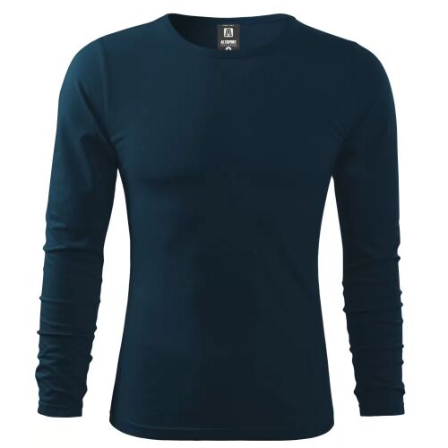 ALTISPORT Hosszú Ujjú Férfi Póló - Sötétkék, XL méret 132377913