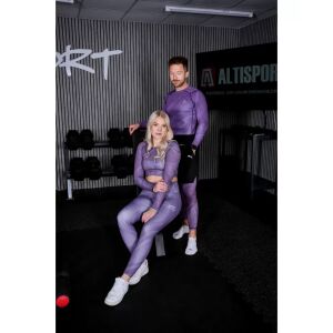 Női hosszú nadrág prémium ALTISPORT VOJ/ALW072LEG01 LILA méret: XXXL 136140881 - Női leggings