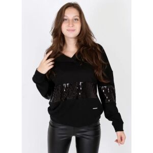 Női pulóver KIXMI RANDY FEKETE méret: XXL 136321822 - Női pulóver