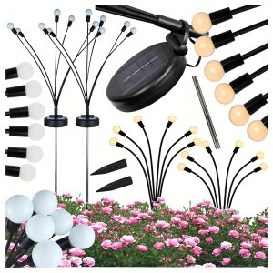 Kolaż cech lampek solarnych Real Garden - Latarnia słoneczna