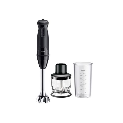 Blender ręczny Braun MQ30.201.MBK z rozdrabniaczem i miarką