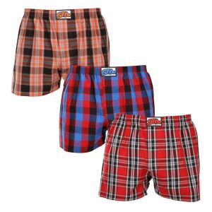 3PACK férfi bő szárú boxeralsók Styx klasszikus gumipánt többszínű (3A102327) XL 132397922 - Férfi ruházat