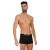 3PACK Férfi boxeralsó Atlantic fekete (3MH-011black) M 132399540
