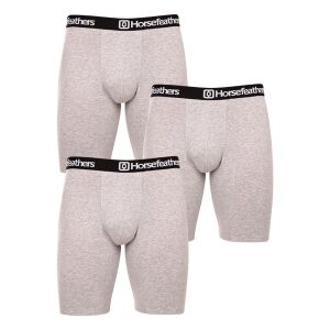 3PACK Férfi boxeralsó Horsefeathers Dynasty long (AM195C) M 132400258 - Horsefeathers