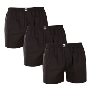 3PACK Férfi bő szárú boxeralsók Horsefeathers Manny fekete (AM165A) M 132418356 - Horsefeathers