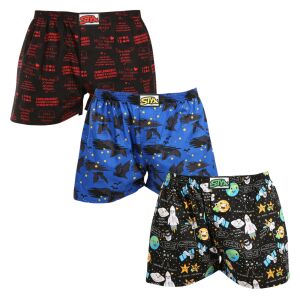 3PACK férfi bő szárú boxeralsók Styx art klasszikus gumipánt többszínű (3A17789) XL 132424618 - Férfi ruházat