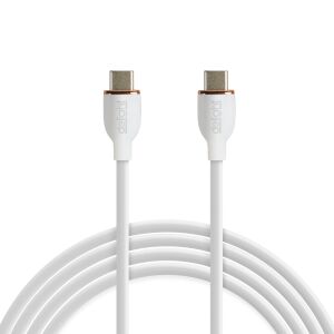 Delight Biely USB-C na USB-C kábel - 1 meter - USB káble