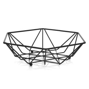 Ambition Decor gyümölcskosár 26 cm fekete 145515817 - Gyümölcskosár