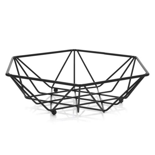 Ambition Decor gyümölcskosár 26 cm fekete 145515817