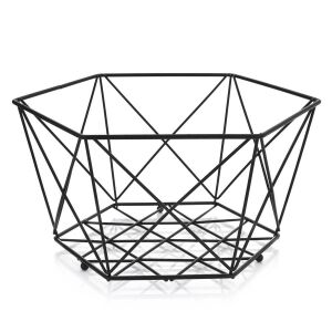 Ambition Decor gyümölcskosár 29 cm fekete 145517230 - Gyümölcskosár