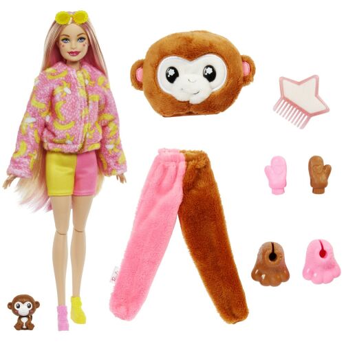 Barbie baba, Dzsungel sorozat, Leleplező doboz, Majom