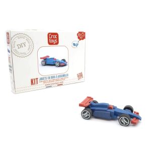 Versenyautó építőkészlet