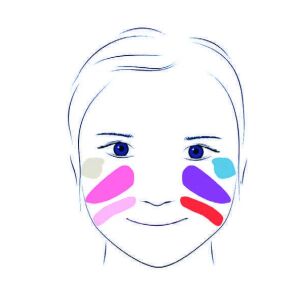 Djeco Smink és festés gyerekzsúrra, antiallergén, pasztell színek