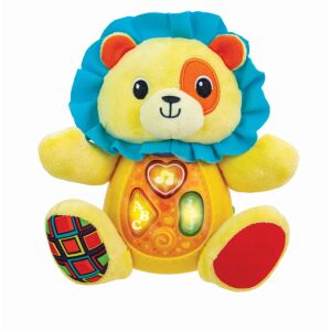 WinFun Cântă și Învață Leul Cezar jucărie interactivă de pluș pentru bebeluși - Plușuri interactive