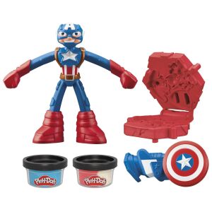 Play-Doh Marvel Amerika Kapitány figura szett 10 cm