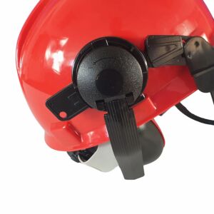 Elefántos fülvédő, piros, maszk, szem- és nyakvédő szett