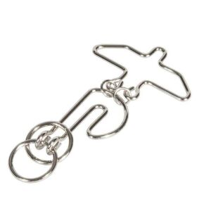 IQ fém puzzle logikai játék 5*