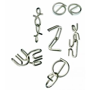 Crazix logikai játék, Djeco, 6 db fémjátékból álló készlet, 7-99 év