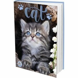 Cicás keményfedeles notesz/napló - sima - A4 132431078 - Irodai papíráru