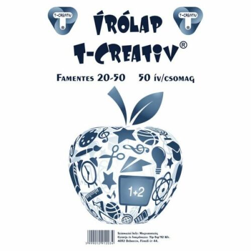 T-Creativ: Bezdrevo papier - A5, 50 listov 132431088