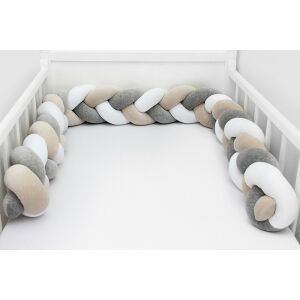 Scamp Plüss Fonott rácsvédő 180cm - Bézs-Szürke-Fehér 132432958 - Scamp