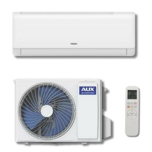 AUX Q-SMART 7 kW (AUX-24QC/I AUX-24QC/O) (CSEPPTÁLCA FŰTÉS) KLÍMA MONO OLDALFALI SZETT
